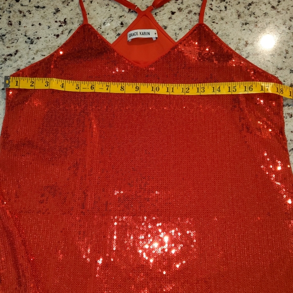 Red Sequin Racerback - Picture 8 of 11